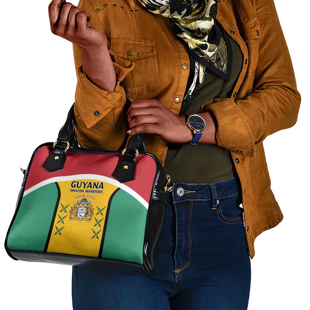 Guyana Cricket Custom Shoulder Handbag Go Amazon Warriors Go - African Pride