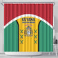 Guyana Cricket Custom Shower Curtain Go Amazon Warriors Go - African Pride