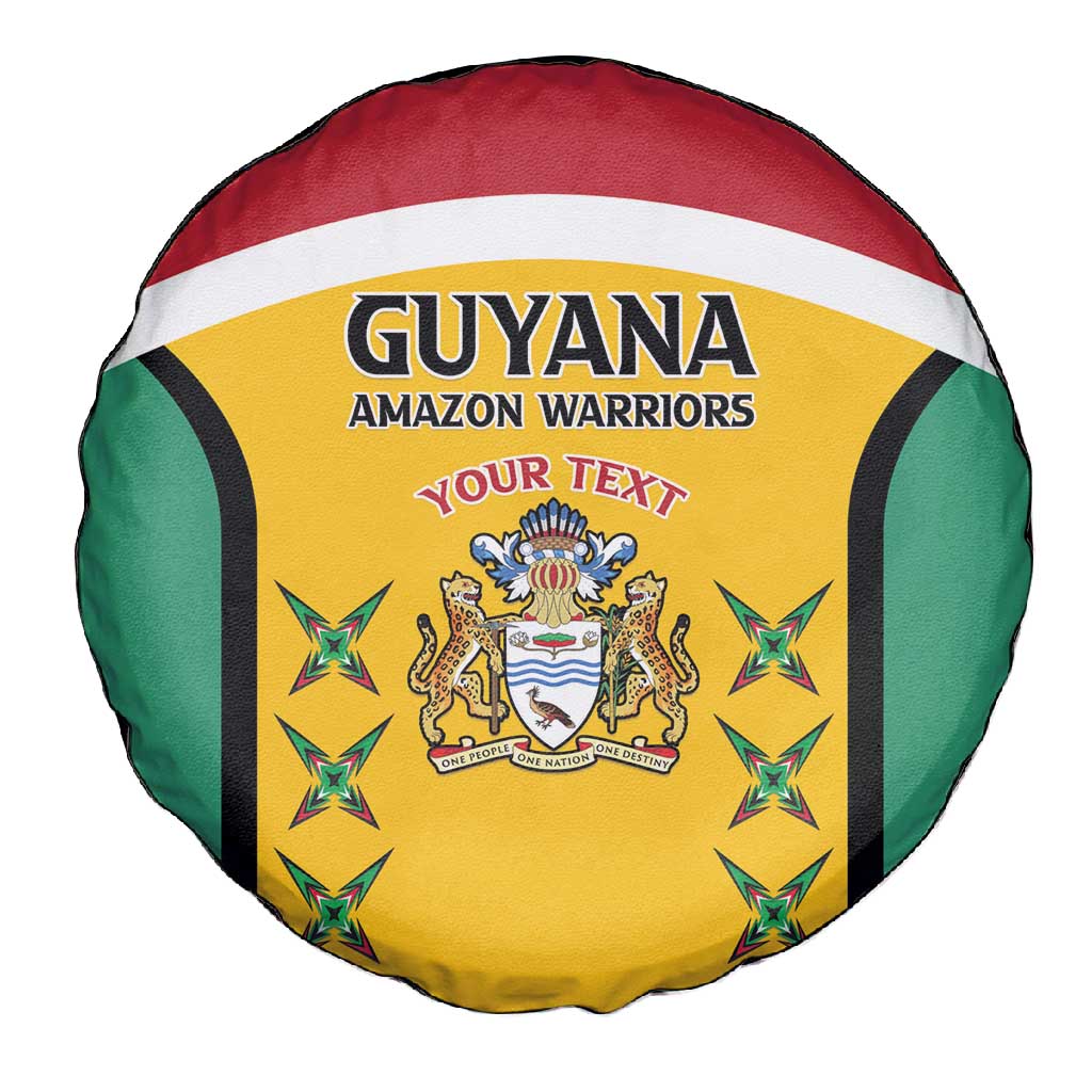 Guyana Cricket Custom Spare Tire Cover Go Amazon Warriors Go - African Pride