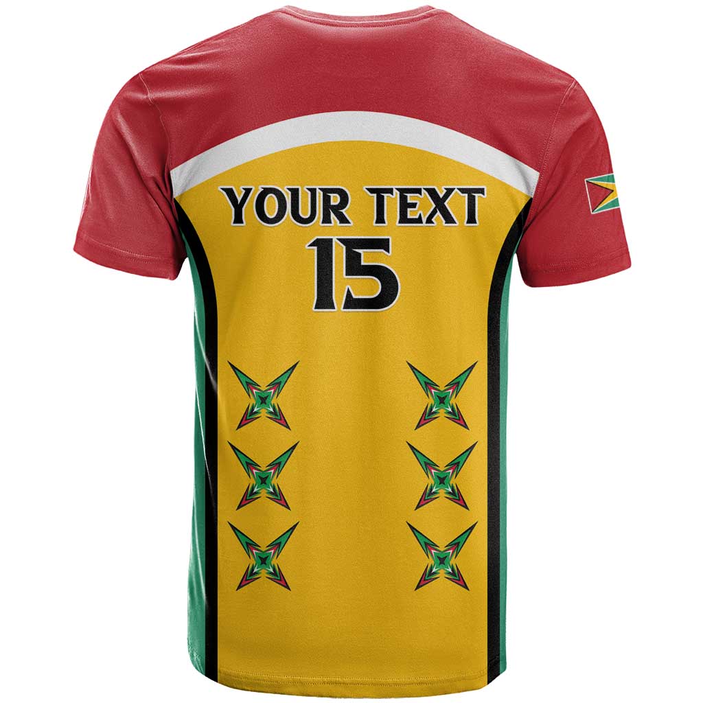 Guyana Cricket Custom T shirt Go Amazon Warriors Go - African Pride