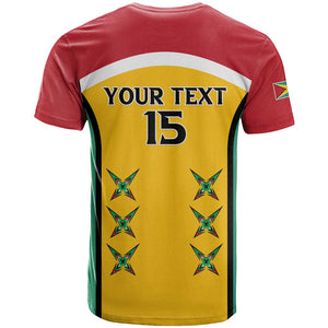 Guyana Cricket Custom T shirt Go Amazon Warriors Go - African Pride