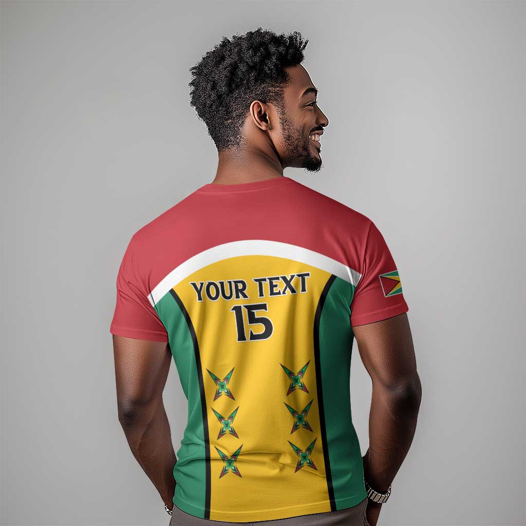 Guyana Cricket Custom T shirt Go Amazon Warriors Go - African Pride