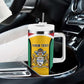 Guyana Cricket Custom Tumbler With Handle Go Amazon Warriors Go - African Pride