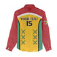 Guyana Cricket Custom Women Casual Shirt Go Amazon Warriors Go - African Pride