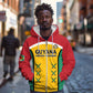 Guyana Cricket Custom Zip Hoodie Go Amazon Warriors Go - African Pride
