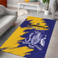 Barbados Royals Cricket Custom Area Rug Coat Of Arms Flag Style - African Pride