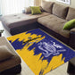 Barbados Royals Cricket Custom Area Rug Coat Of Arms Flag Style - African Pride