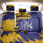 Barbados Royals Cricket Custom Back Car Seat Cover Coat Of Arms Flag Style - African Pride