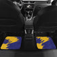 Barbados Royals Cricket Custom Car Mats Coat Of Arms Flag Style - African Pride