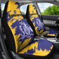Barbados Royals Cricket Custom Car Seat Cover Coat Of Arms Flag Style - African Pride