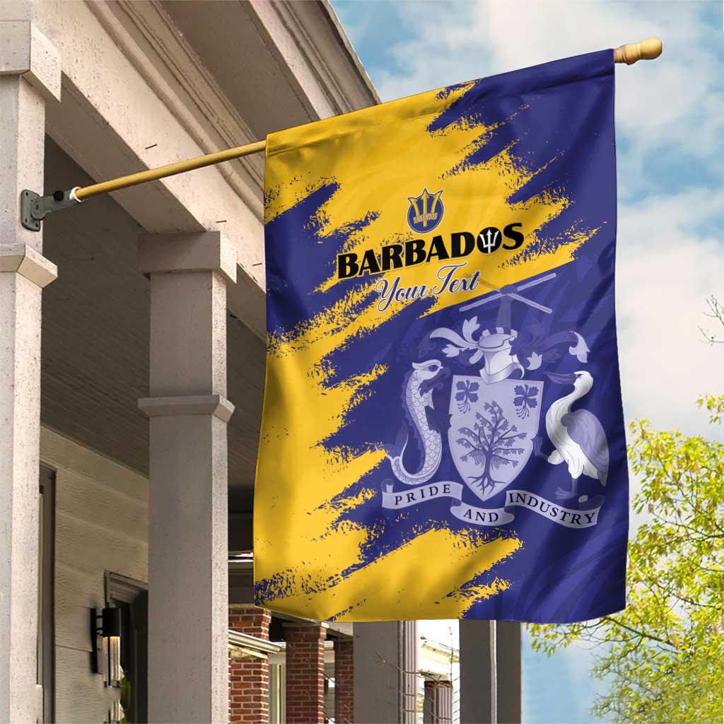 Barbados Royals Cricket Custom Garden Flag Coat Of Arms Flag Style - African Pride