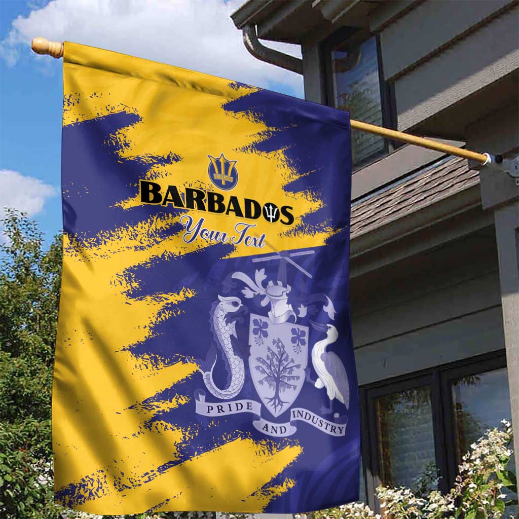 Barbados Royals Cricket Custom Garden Flag Coat Of Arms Flag Style - African Pride