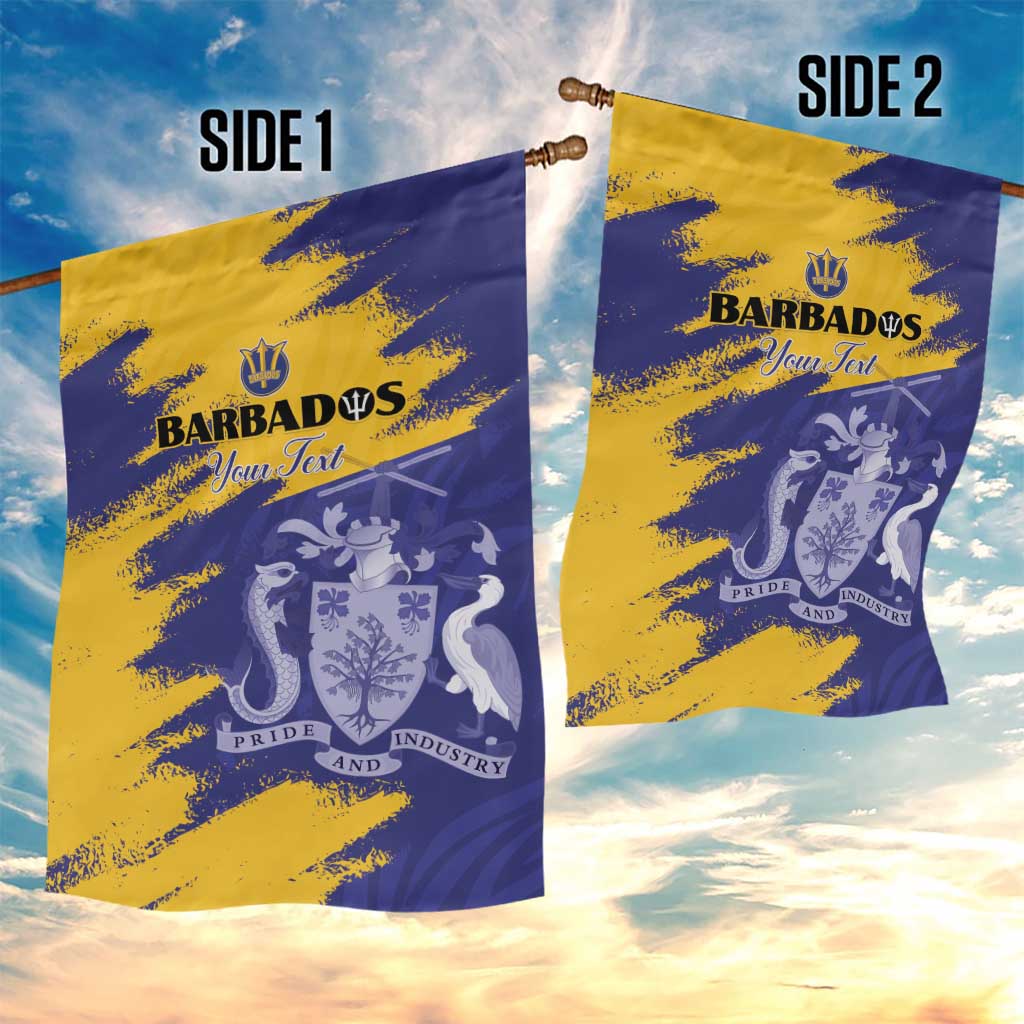 Barbados Royals Cricket Custom Garden Flag Coat Of Arms Flag Style - African Pride