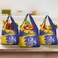 Barbados Royals Cricket Custom Grocery Bag Coat Of Arms Flag Style - African Pride