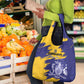 Barbados Royals Cricket Custom Grocery Bag Coat Of Arms Flag Style - African Pride