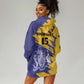 Barbados Royals Cricket Custom Hoodie Dress Coat Of Arms Flag Style - African Pride