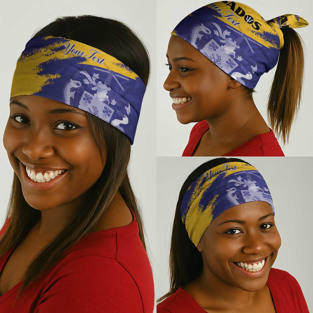 Barbados Royals Cricket Neck Gaiter Coat Of Arms Flag Style - African Pride