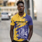 Barbados Royals Cricket Custom Polo Shirt Coat Of Arms Flag Style - African Pride
