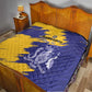 Barbados Royals Cricket Custom Quilt Coat Of Arms Flag Style - African Pride