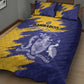 Barbados Royals Cricket Custom Quilt Bed Set Coat Of Arms Flag Style - African Pride