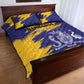 Barbados Royals Cricket Custom Quilt Bed Set Coat Of Arms Flag Style - African Pride