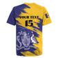 Barbados Royals Cricket Custom Rugby Jersey Coat Of Arms Flag Style - African Pride