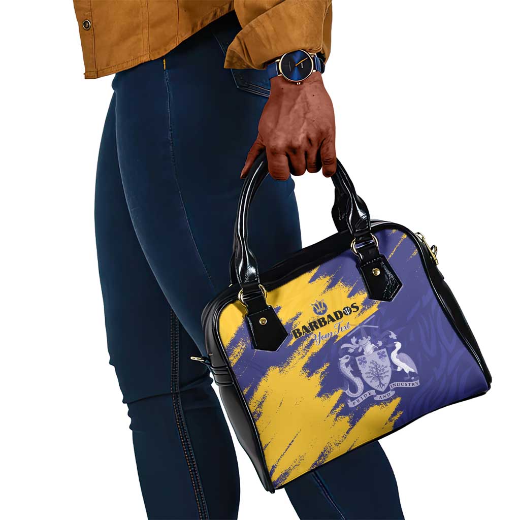 Barbados Royals Cricket Custom Shoulder Handbag Coat Of Arms Flag Style - African Pride