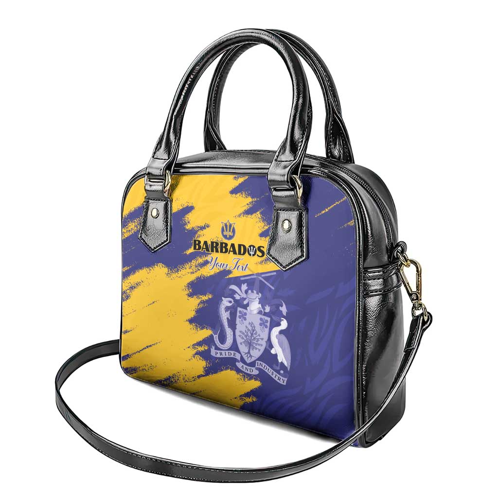 Barbados Royals Cricket Custom Shoulder Handbag Coat Of Arms Flag Style - African Pride