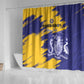 Barbados Royals Cricket Custom Shower Curtain Coat Of Arms Flag Style - African Pride