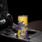 Barbados Royals Cricket Custom Skinny Tumbler Coat Of Arms Flag Style - African Pride