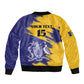 Barbados Royals Cricket Custom Sleeve Zip Bomber Jacket Coat Of Arms Flag Style - African Pride