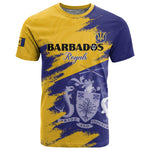 Barbados Royals Cricket Custom T shirt Coat Of Arms Flag Style - African Pride