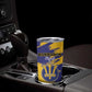 Barbados Royals Cricket Custom Tumbler Cup Coat Of Arms Flag Style - African Pride
