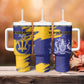 Barbados Royals Cricket Custom Tumbler With Handle Coat Of Arms Flag Style - African Pride