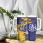 Barbados Royals Cricket Custom Tumbler With Handle Coat Of Arms Flag Style - African Pride