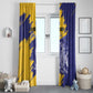 Barbados Royals Cricket Custom Window Curtain Coat Of Arms Flag Style - African Pride