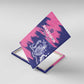 Barbados Royals Cricket Custom Canvas Wall Art Coat Of Arms Pink - Blue Color - African Pride