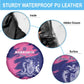Barbados Royals Cricket Custom Spare Tire Cover Coat Of Arms Pink - Blue Color - African Pride
