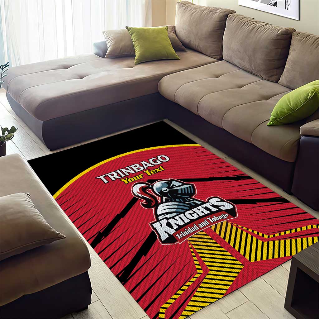 Trinidad and Tobago Cricket Custom Area Rug Trinbago Strong - African Pride