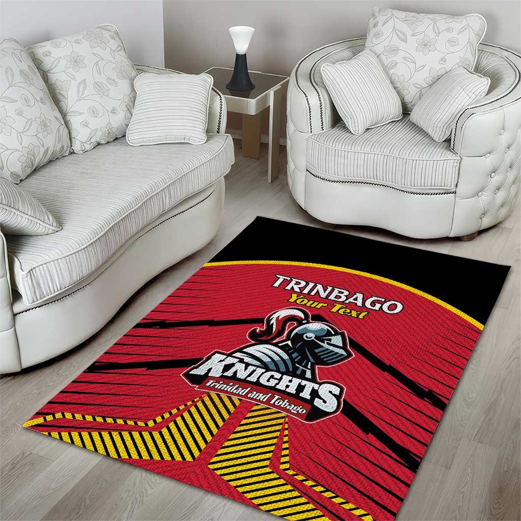 Trinidad and Tobago Cricket Custom Area Rug Trinbago Strong - African Pride