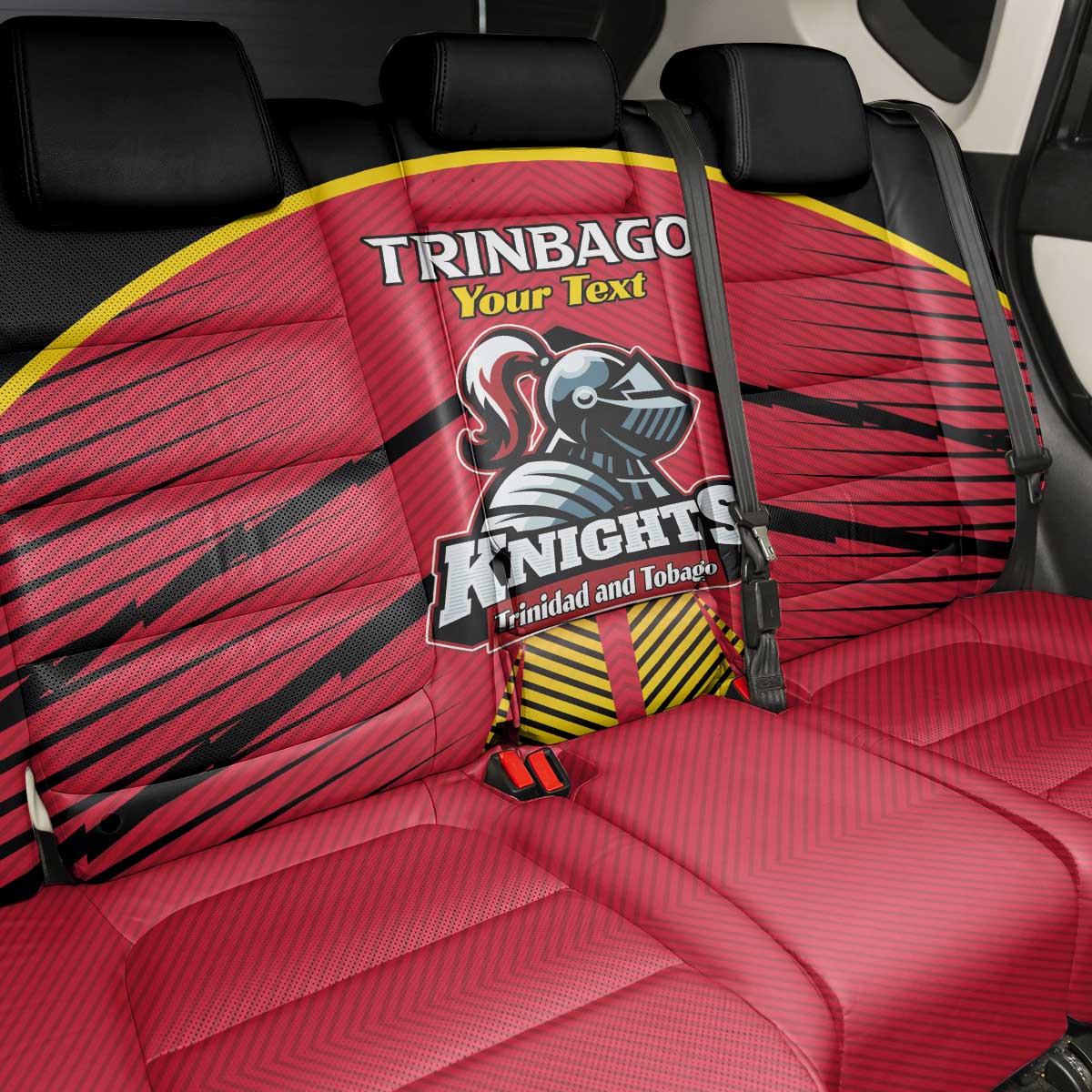 Trinidad and Tobago Cricket Custom Back Car Seat Cover Trinbago Strong - African Pride