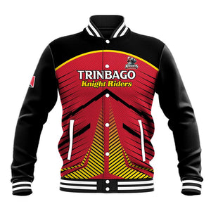 Trinidad and Tobago Cricket Custom Baseball Jacket Trinbago Strong - African Pride
