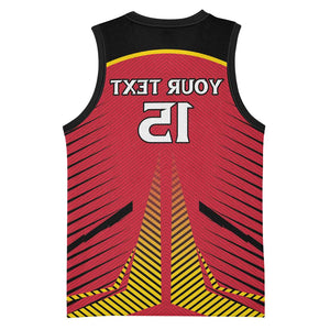 Trinidad and Tobago Cricket Basketball Jersey Trinbago Strong - African Pride