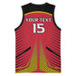 Trinidad and Tobago Cricket Basketball Jersey Trinbago Strong LT15