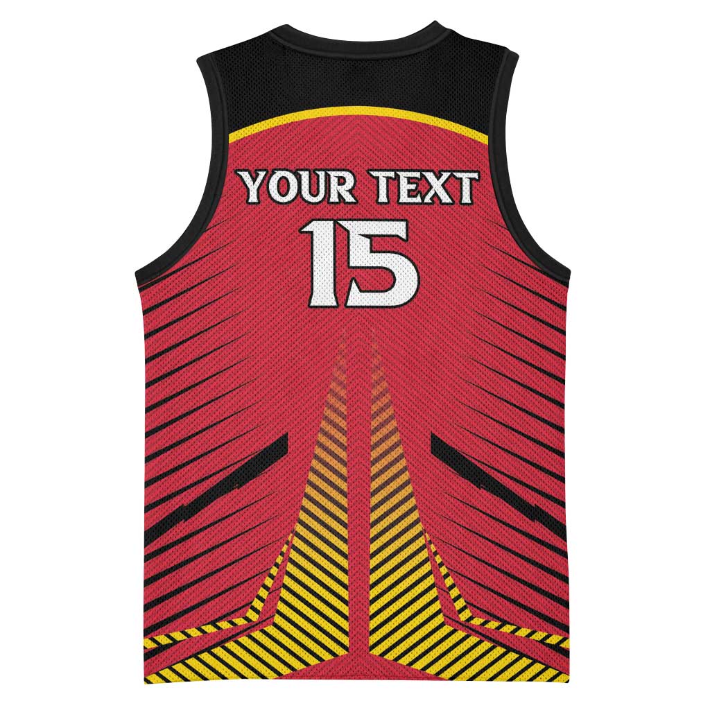 Trinidad and Tobago Cricket Basketball Jersey Trinbago Strong LT15