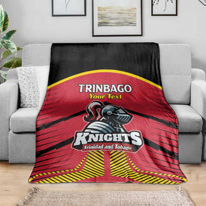 Trinidad and Tobago Cricket Custom Blanket Trinbago Strong - African Pride