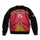 Trinidad and Tobago Cricket Custom Bomber Jacket Trinbago Strong - African Pride
