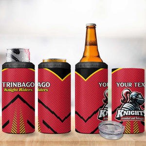 Trinidad and Tobago Cricket Custom 4 in 1 Can Cooler Tumbler Trinbago Strong - African Pride