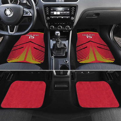 Trinidad and Tobago Cricket Custom Car Mats Trinbago Strong - African Pride