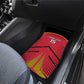 Trinidad and Tobago Cricket Custom Car Mats Trinbago Strong - African Pride